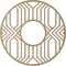 Ekena Millwork Empire Wood Fretwork Pierced Ceiling Medallion, Hickory, 22"OD x 8"ID x 3/8"T CMWP22X22X0375EPHI - alternate 4